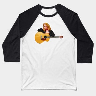 Mary Chapin Carpenter - An illustration by Paul Cemmick Baseball T-Shirt